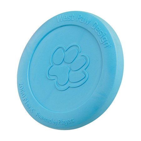 WEST PAW Zogoflex Blue Zisc Disc Synthetic Rubber Frisbee Large WE5671